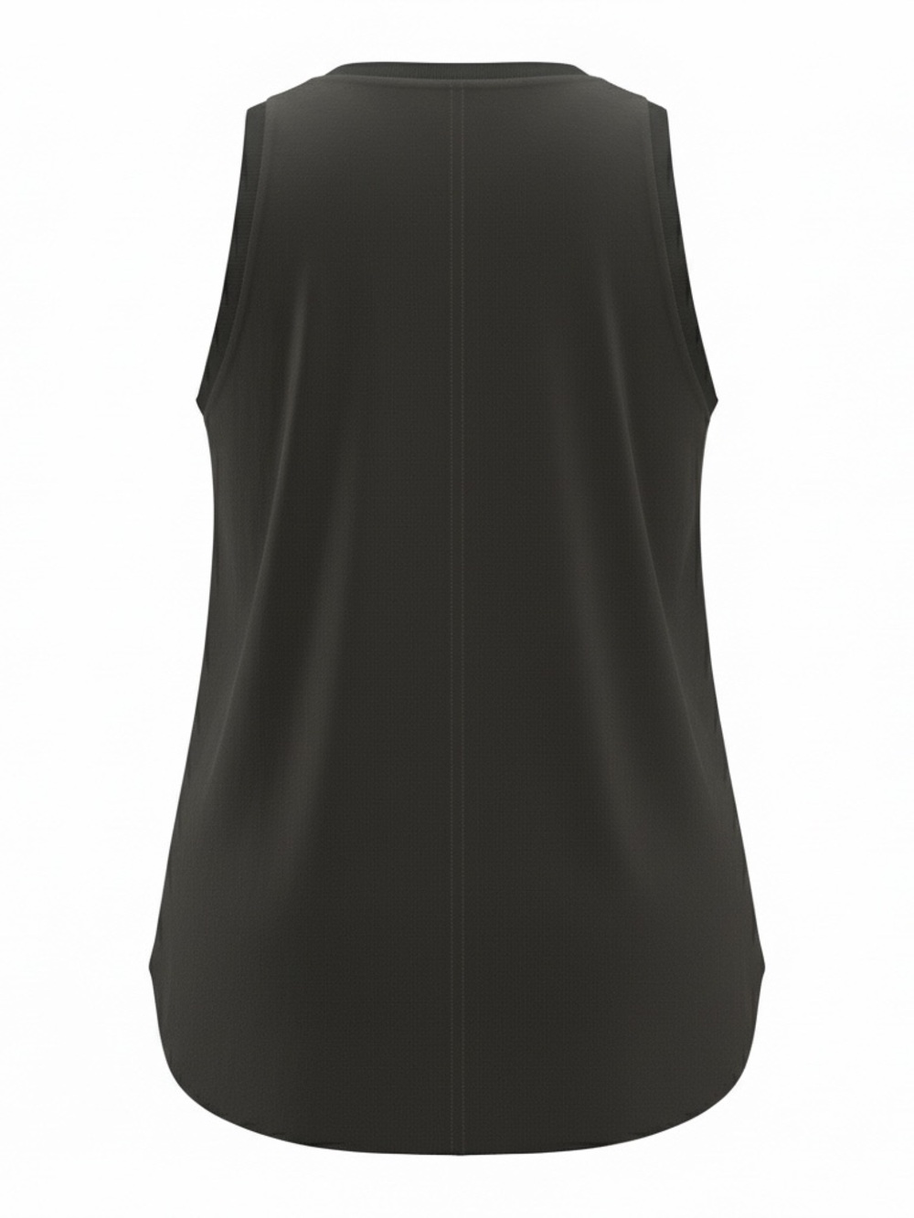 Alice + Olivia Black Silk Crewneck Tank - Picture 4 of 5